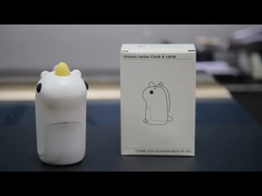 Mini Smart Unicorn Silikon Nachtlicht Wecker Unterstützung Dimmer angepasste Designs
